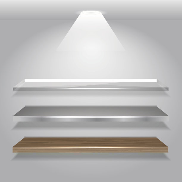 向量货架集与光图片下载