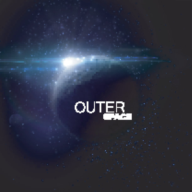 外太空。摘要矢量图图片下载