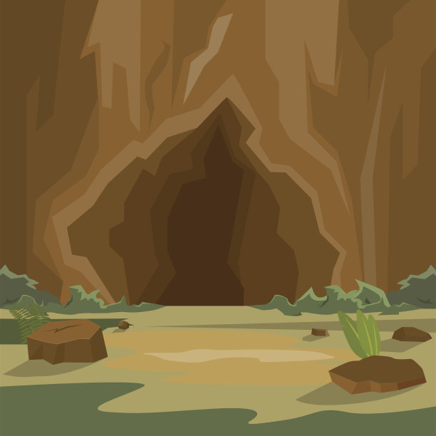 景观与洞穴图片下载