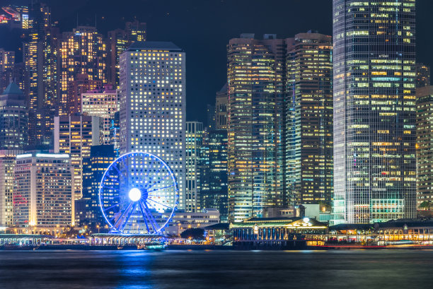 维多利亚港景色图片下载