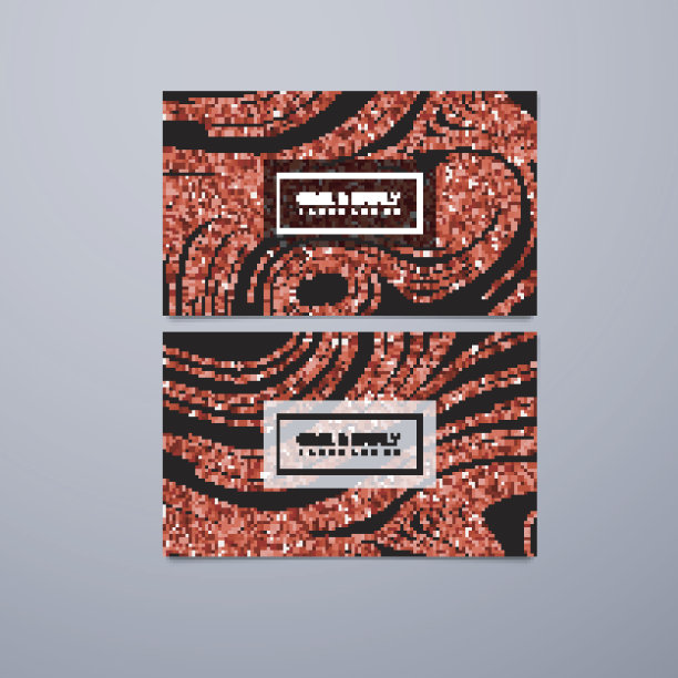 问候，邀请或名片设计模板图片下载