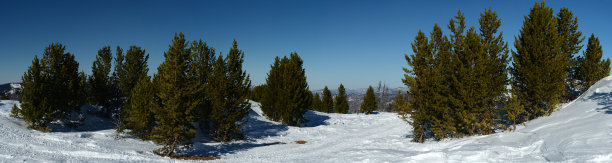 山的冬景图片下载