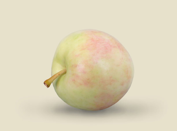 多汁的苹果在一个孤立的背景。图片下载
