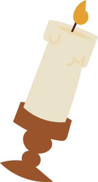 向量蜡烛孤立图片下载