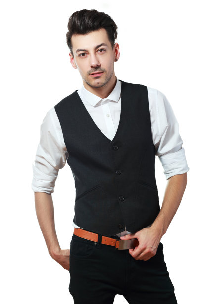 优雅的年轻英俊男子图片下载