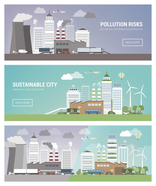 清洁污染城市图片下载