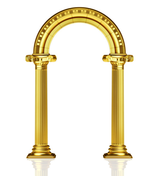 金色拱门图片下载