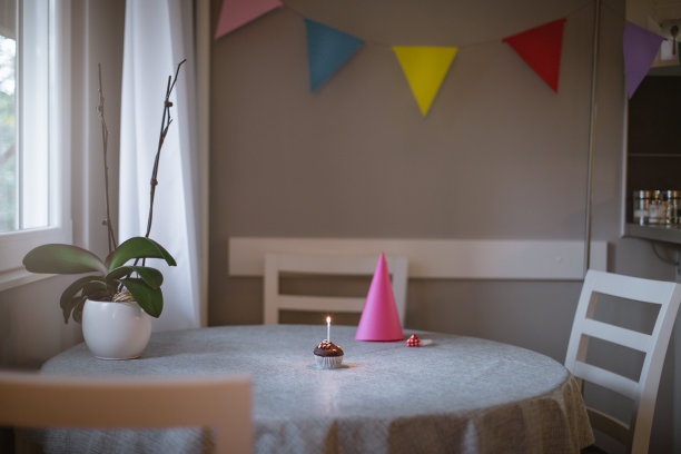 为小的生日聚会布置房间图片下载