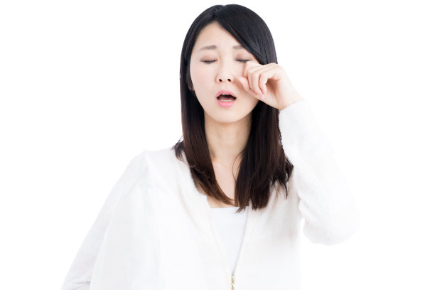 疲惫的女人素材图片