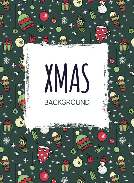 现代矢量新年卡片或派对设计图片下载