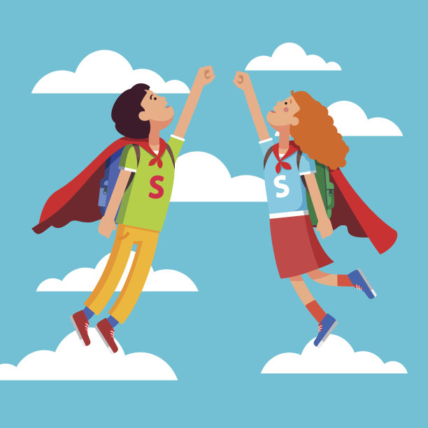 超级学校学生儿童图片下载