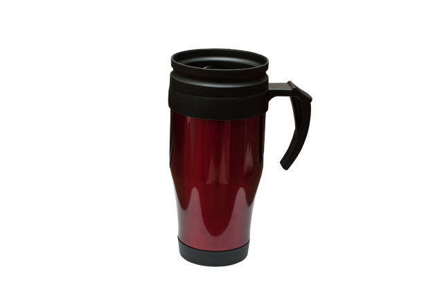 红色滚筒thermos-cup图片下载