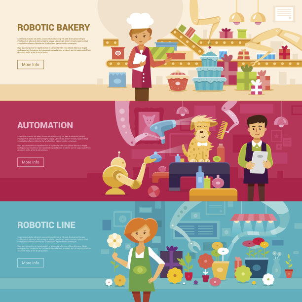 机器人。图片下载