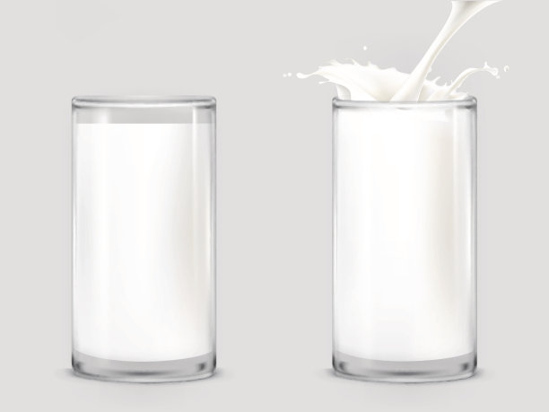 一套图标眼镜与饮料图片下载