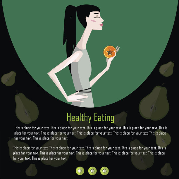 现代健康食品理念图片下载