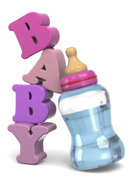 婴儿奶瓶- 3D图片下载
