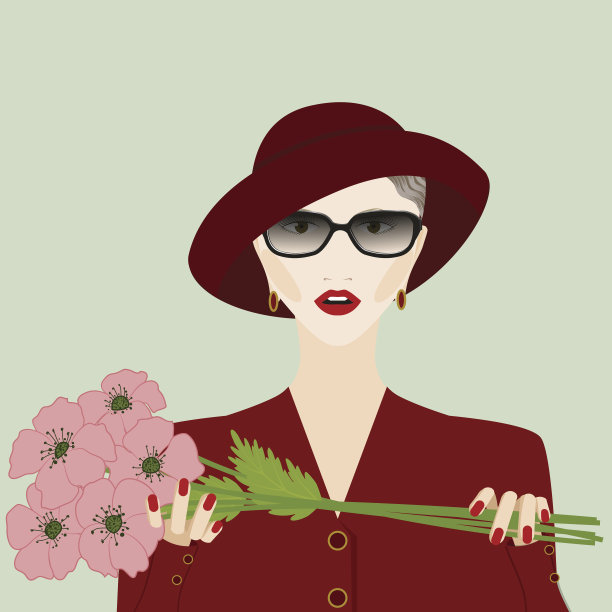 女士的帽子图片下载