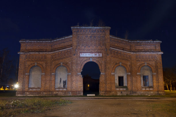 列帕亚，拉脱维亚，俄国沙皇时代的防御工事图片下载