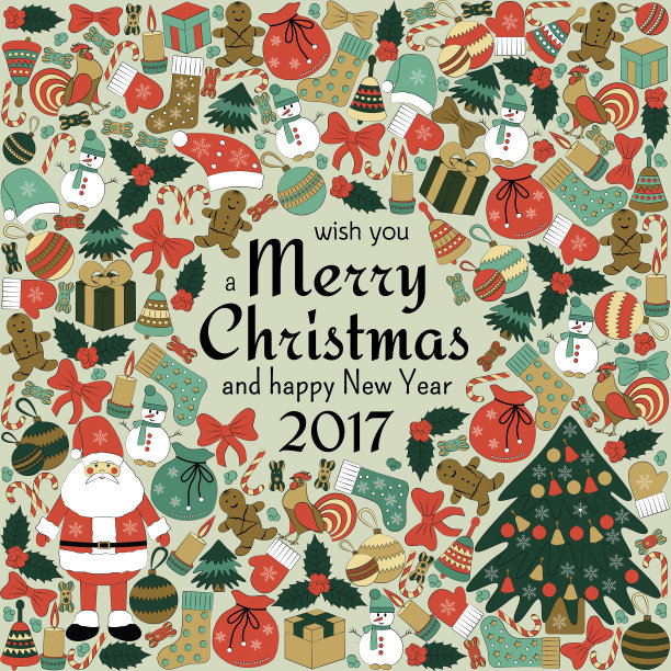 圣诞贺卡图片下载