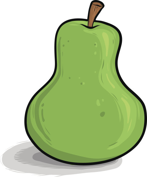 绿色梨图片下载