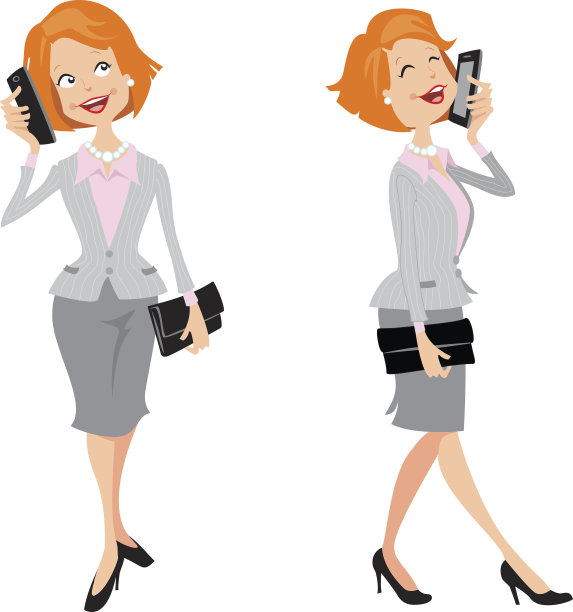 商业女性图片下载