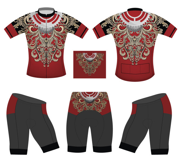 自行车背心模式图片下载