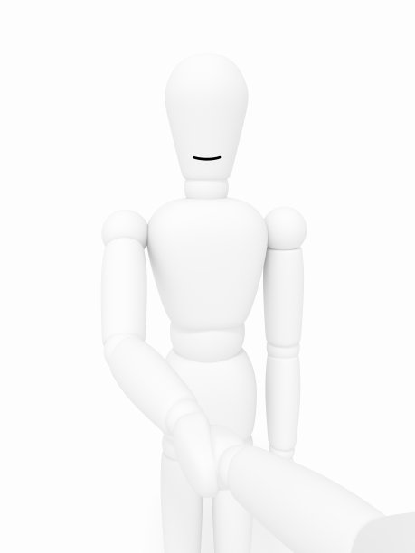 木偶在握手图片下载