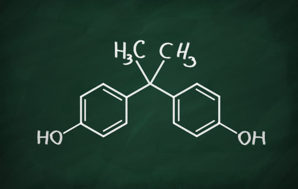 双酚(BPA)的结构模型图片下载
