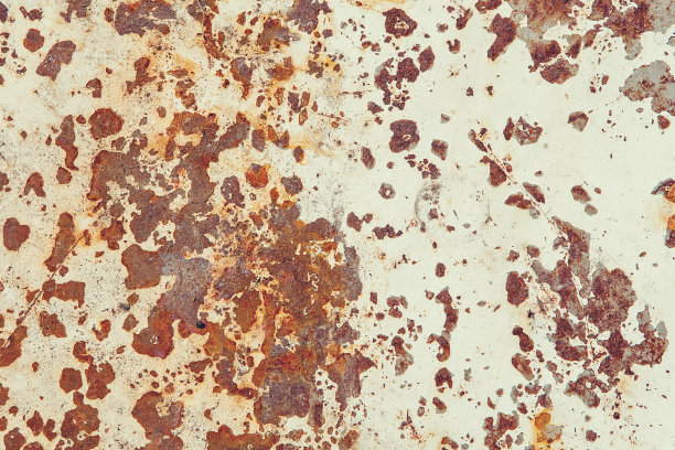 生锈的铁变形图片下载