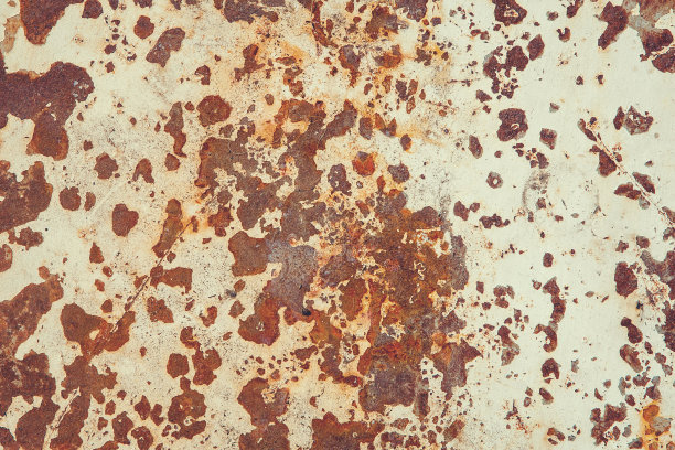 生锈的铁变形图片下载