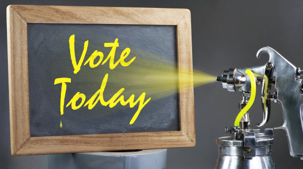 今天的投票。图片下载