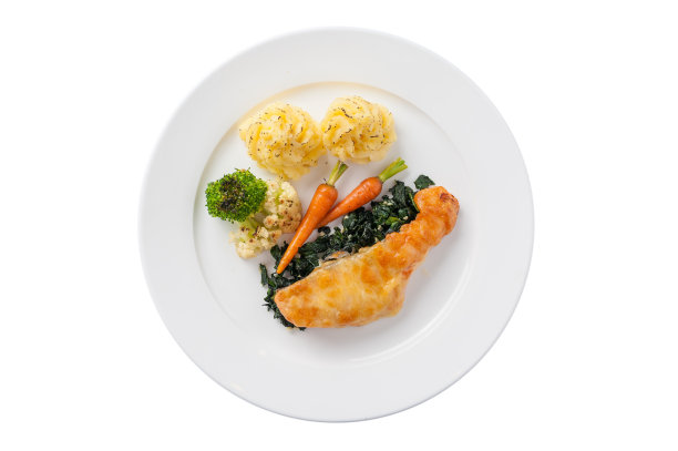 菠菜炒鲑鱼图片下载