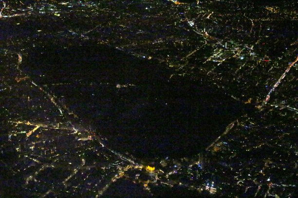 空中伦敦海德公园夜图片下载