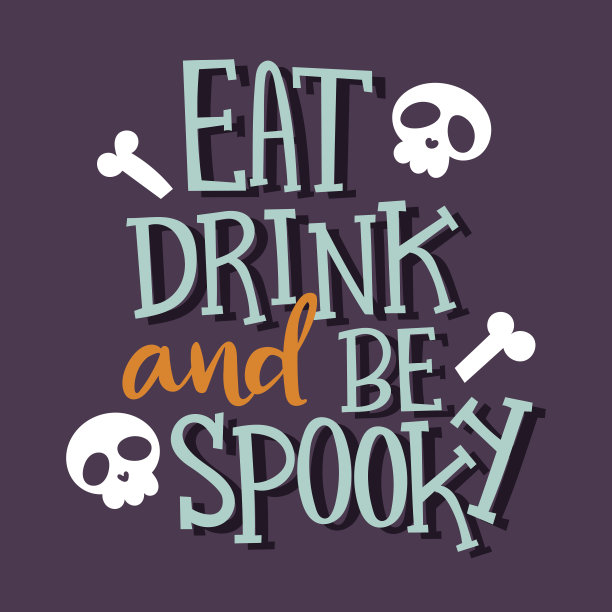 万圣节邀请卡向量。图片下载