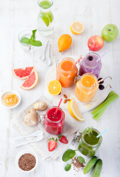 冰沙、果汁、饮料、饮料种类繁多图片下载