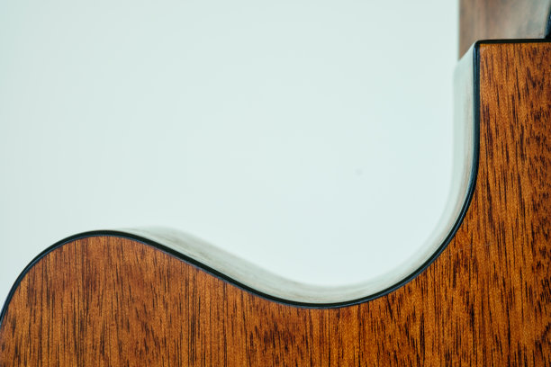 吉他背面木曲线图片下载