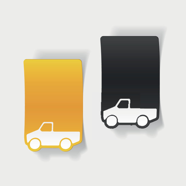 写实设计元素:汽车皮卡图片下载