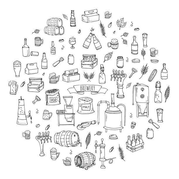 啤酒厂图标设置图片下载