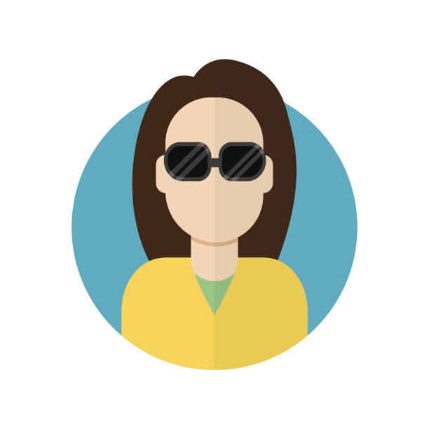 盲目的女人图标图片下载