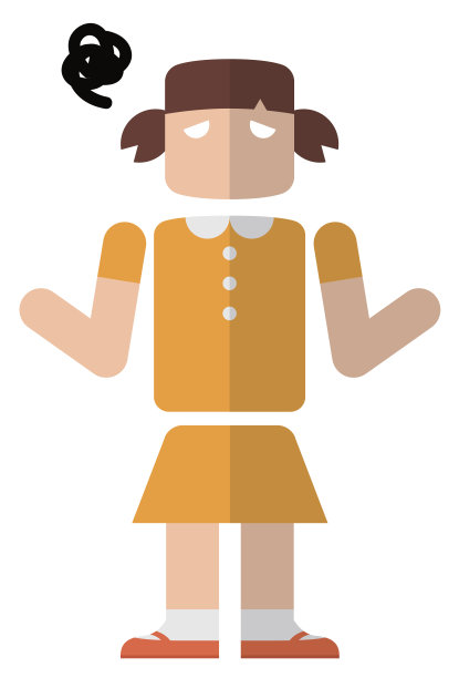 女孩:惊讶图片下载