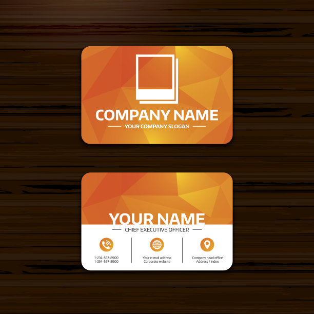 照片框架模板图标。空的摄影。图片下载