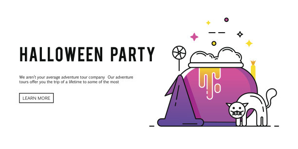 万圣节快乐插图。图片下载