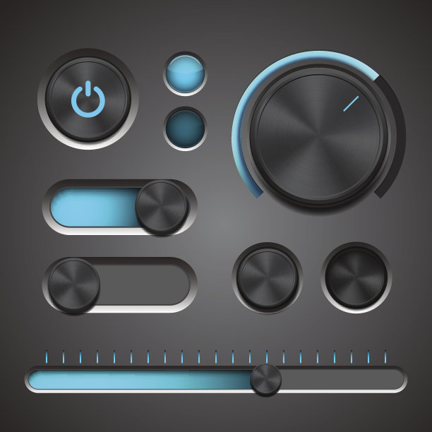 详细UI元素的集合图片下载