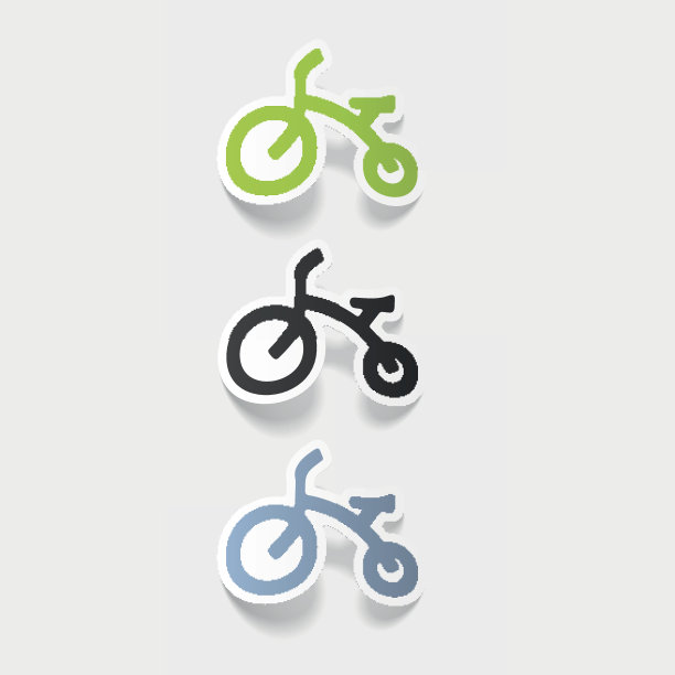 设计元素:儿童自行车图片下载