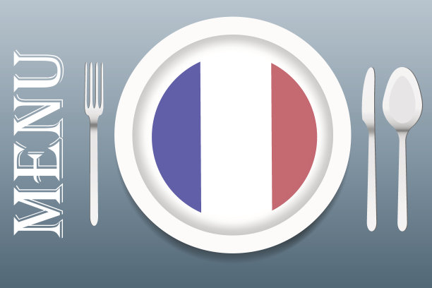 准备为法国菜矢量图片下载