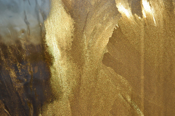 窗户上灿烂的冰图片下载