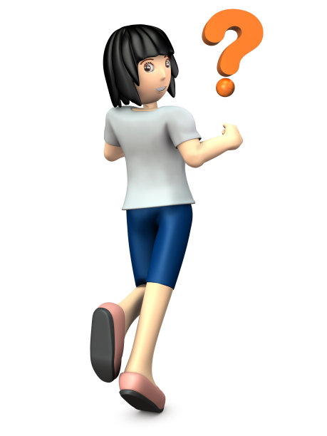 女孩停下来回头看。图片下载