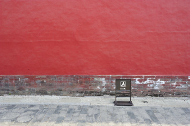 轮椅访问签图片下载