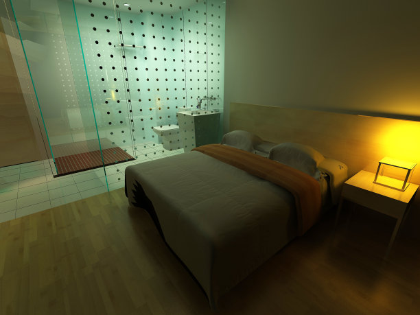 3d渲染卧室图片下载