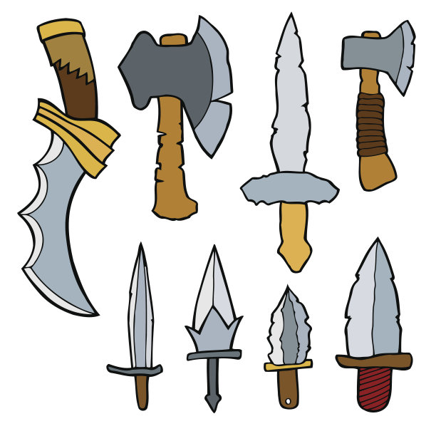 矢量武器。图片下载